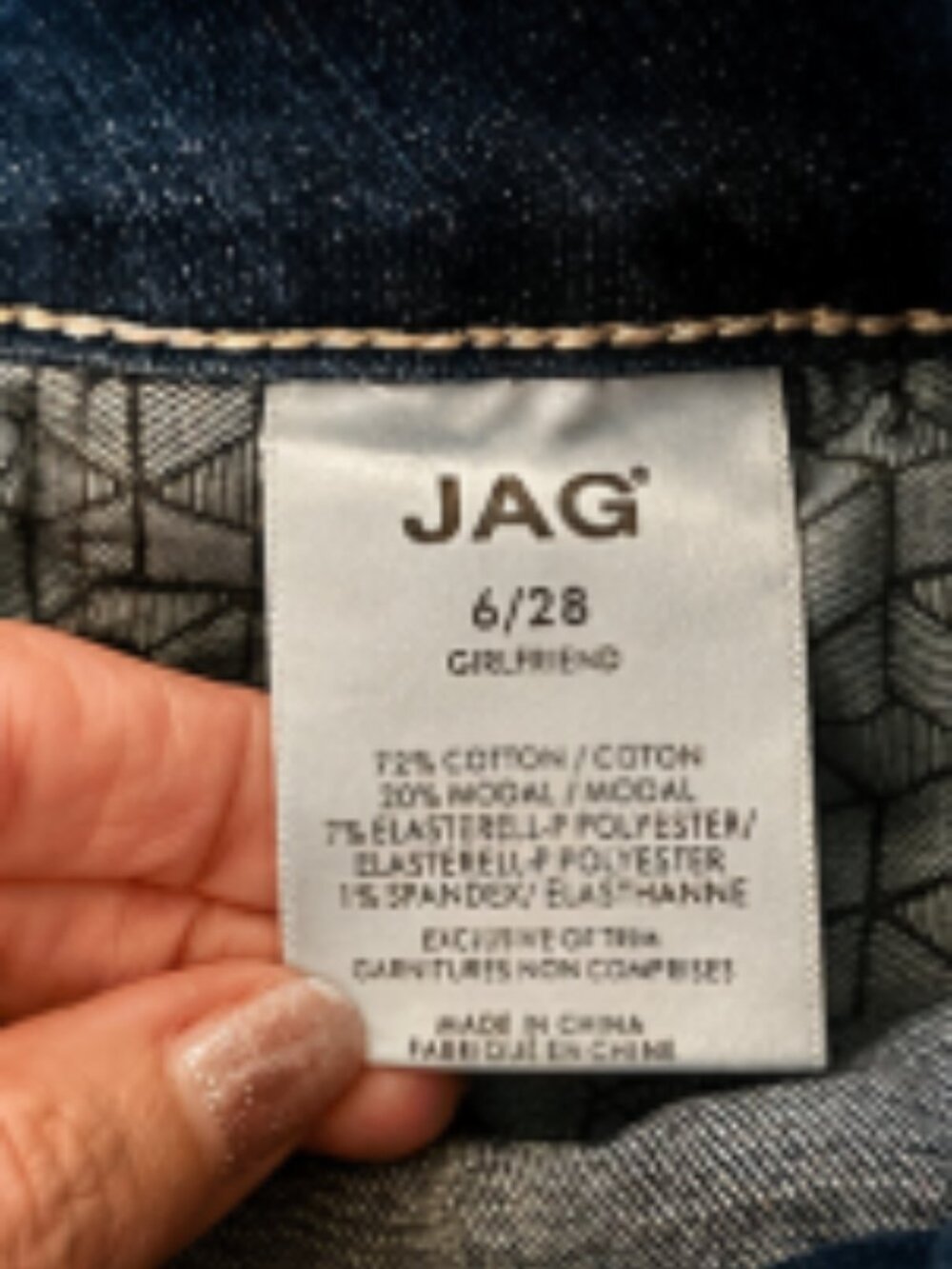 JAG Jeans – Women’s Size 6 (28) – Girlfriend Fit - Picture 2 of 5